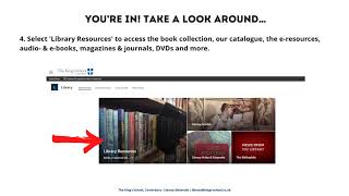 How to access the library online