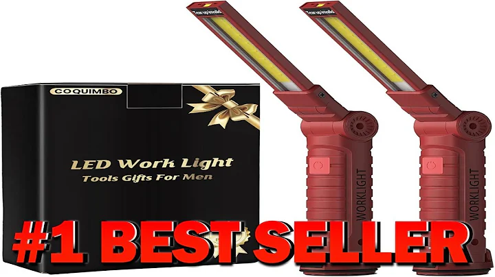 Coquimbo Tools Gifts for Men Dad Husband Rechargeable LED Work Light Grill - B098DGCDN1