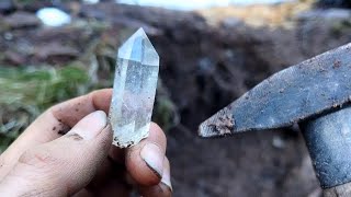 Clear crystals from Switzerland