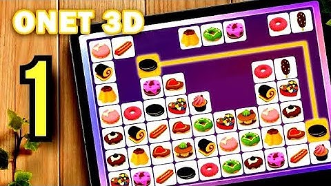 Onet 3D Classic Link Puzzle GamePlay Part 1