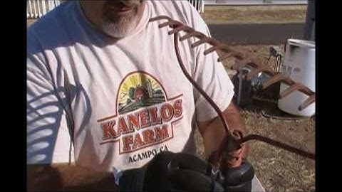 Repairing an old broken yard rake