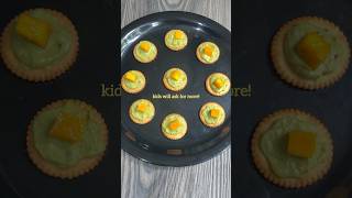 Colorful After-School Snack for Kids 🌈 #kid #recipes #snacks #chat #shorts #youtubeshorts #mango