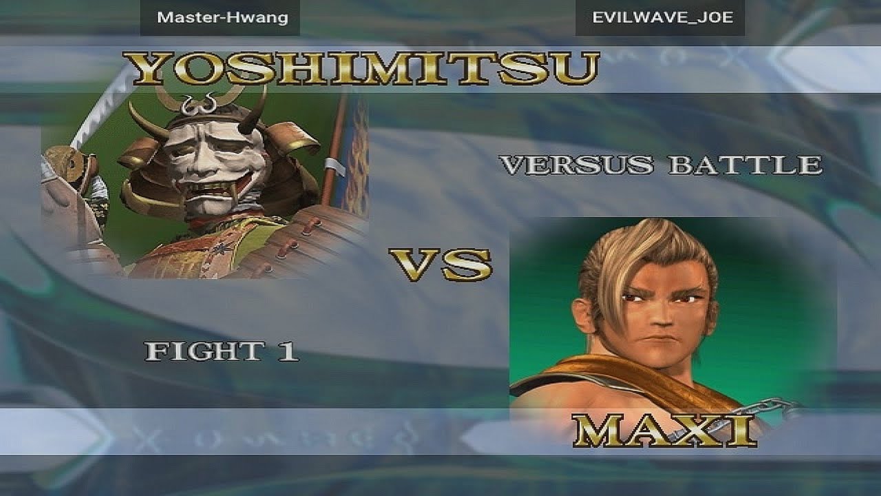 Soulcalibur - Master-Hwang vs EVILWAVE_JOE