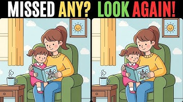 Spot The Difference! 🔍 Can You Find Them All? 🧩👀 #322