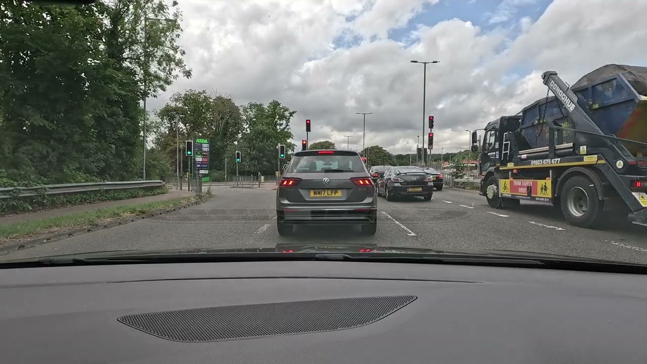 Watford Test Route - The Dome roundabout part1
