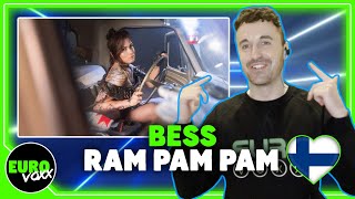 BESS - RAM PAM PAM REACTION! // UMK 2022 // Finland Eurovision 2022