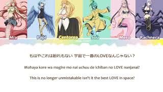 Monster Musume - Saikousoku Fall In LOVE! Lyrics [Color Code]
