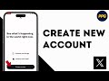 How to create X (Twitter) Account on iPhone ?