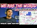 U.S.A. For Africa - We Are the World (Official Video) FIRST TIME REACTION