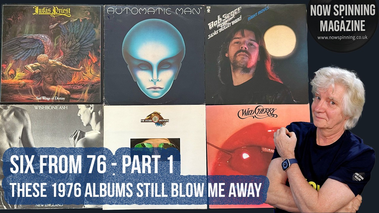 Six Vinyl Albums From 76 - Rock, Metal and a Bit of Funk