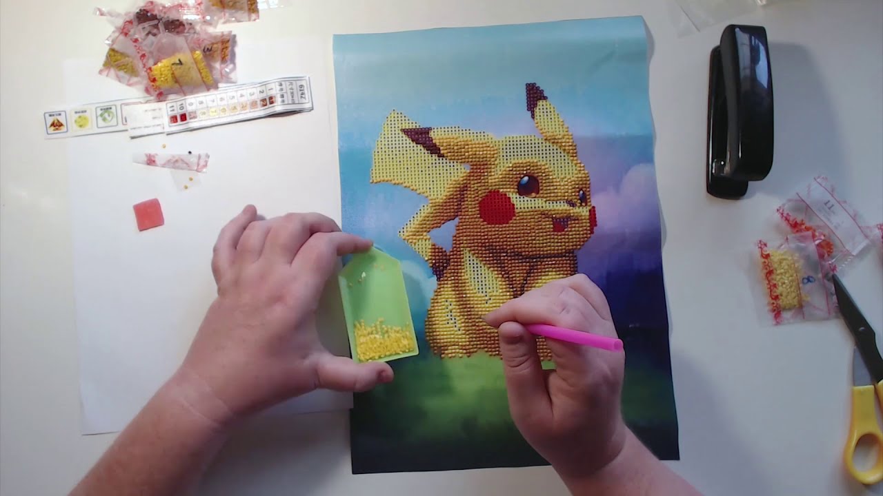 TIK TOK art: I PAINT my own 25,000 DIAMOND PAINTING and it took me 2  months lol 