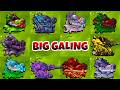PVZ 1 Fusion 3.5 Challenge - All BIG GATLING Plants Fusion Showcase!!