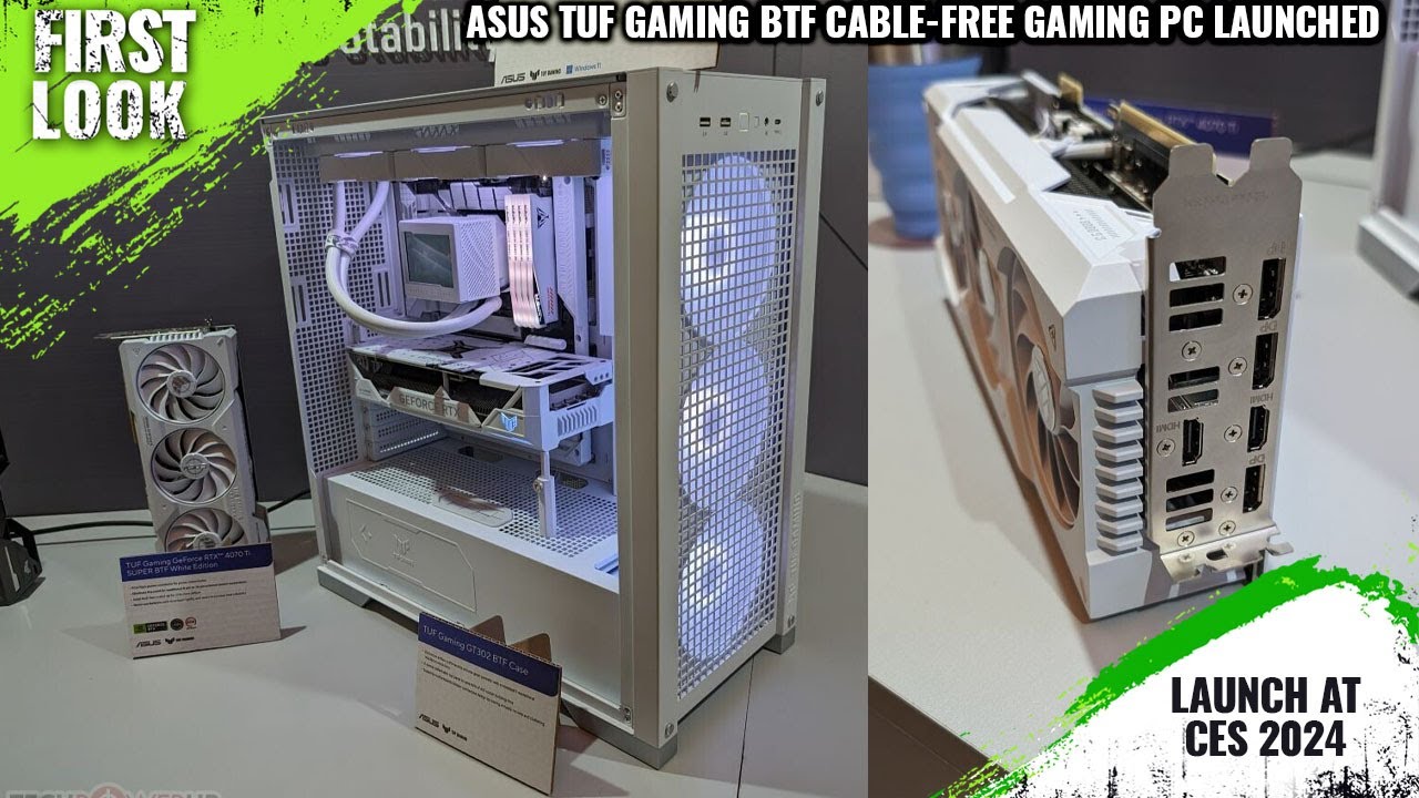 ASUS TUF Gaming BTF Cable-Free Gaming PC Showcased At CES 2024 - Cable ...