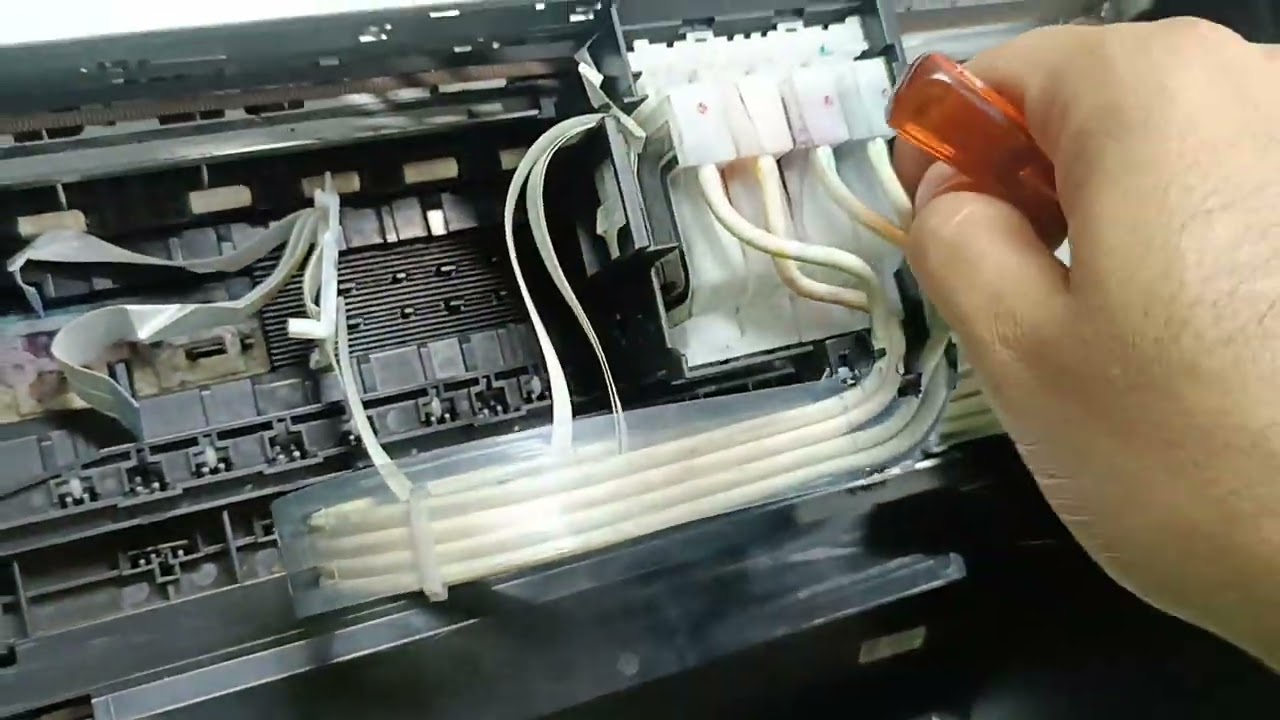 Troca/reparo alavanca sensor papel Epson L3150, 3110, 3250 etc PARTE 1