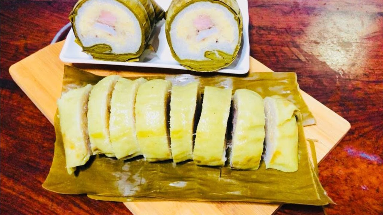 នំអន្សមជ្រូក ចៀន.....ឈ្ងុយឆ្ងាញ់ / Sticky Rick Cake Fried.....,Ep.14 ...