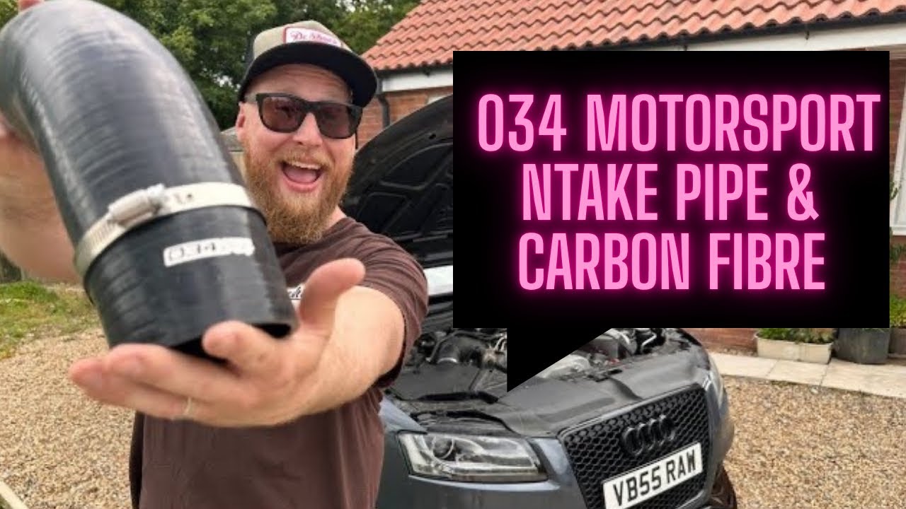 I Fit 034 Motorsport Parts and Carbon Fibre To My Audi S5 V8!