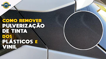 Como tirar uma mancha de tinta do carro?