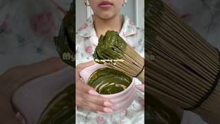 My whimsical Matcha 🍵 🪷🪴🩰 #youtubeshorts #matcha #matchalatte #viral #fypシ