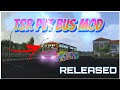 New tsr bus mod released bus simulator indonesia  bussid gaming bgtsr bus modbussid