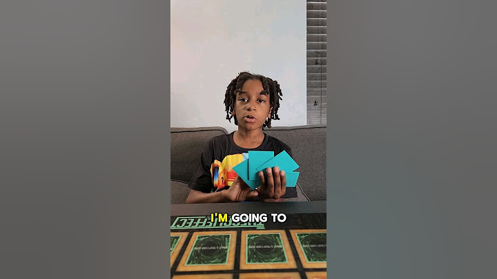 Playing Against a Kid In Yugioh These Days...