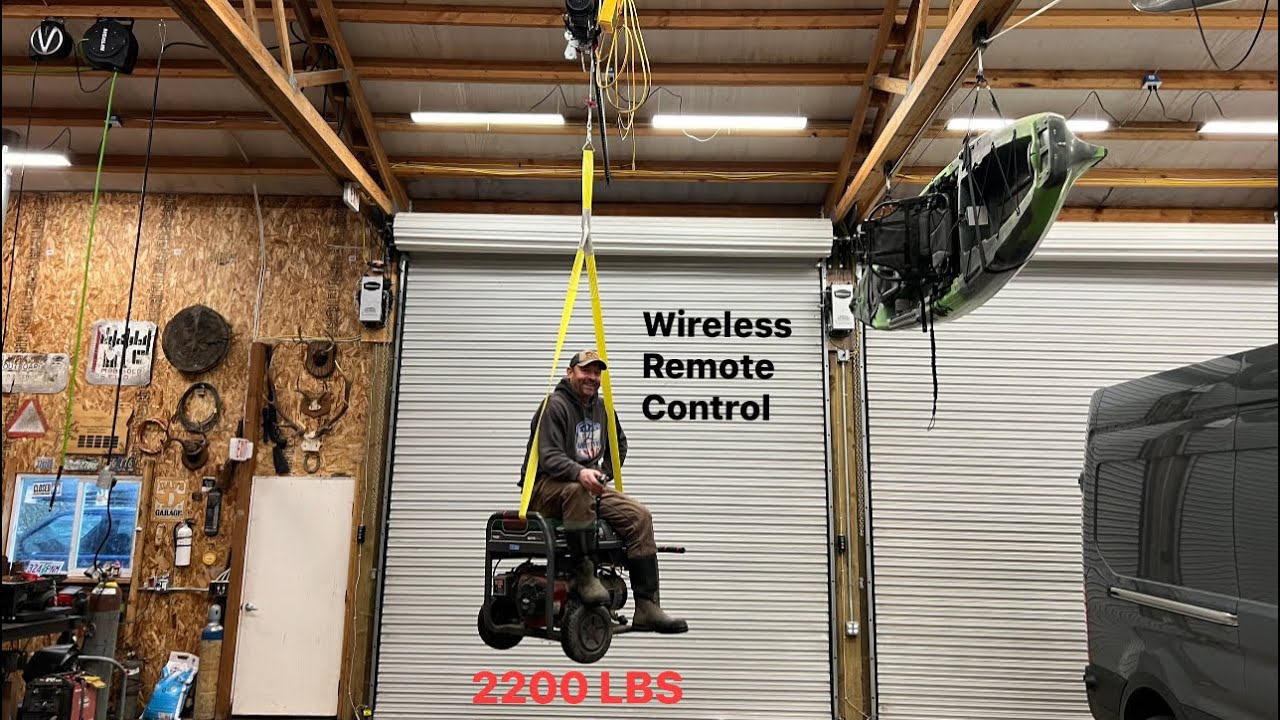 DIY Shop Crane? Shop Hoist? YouTube