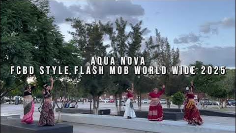 ATS/ FCBD® Style Flash Mob World Wide 2025- Aqua Nova