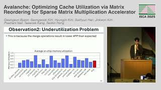 ISCA'25 - Session 9B - Avalanche: Optimizing Cache Utilization via Matrix Reordering for Sparse Matr