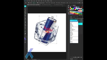 How to put bottle in ice - photoshop tutorial