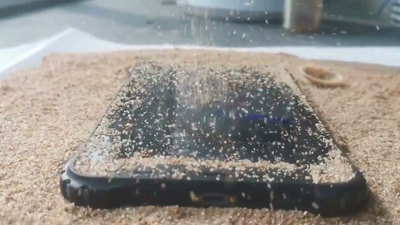 The real testing video of AOZORA K8 Series Rugged Tablet