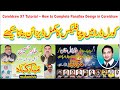 CorelDRAW X7 Panaflex Design Tutorial | Step-by-Step Urdu/Hindi