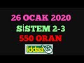 iddaa sistem 0-2-3 100% kazanç - YouTube