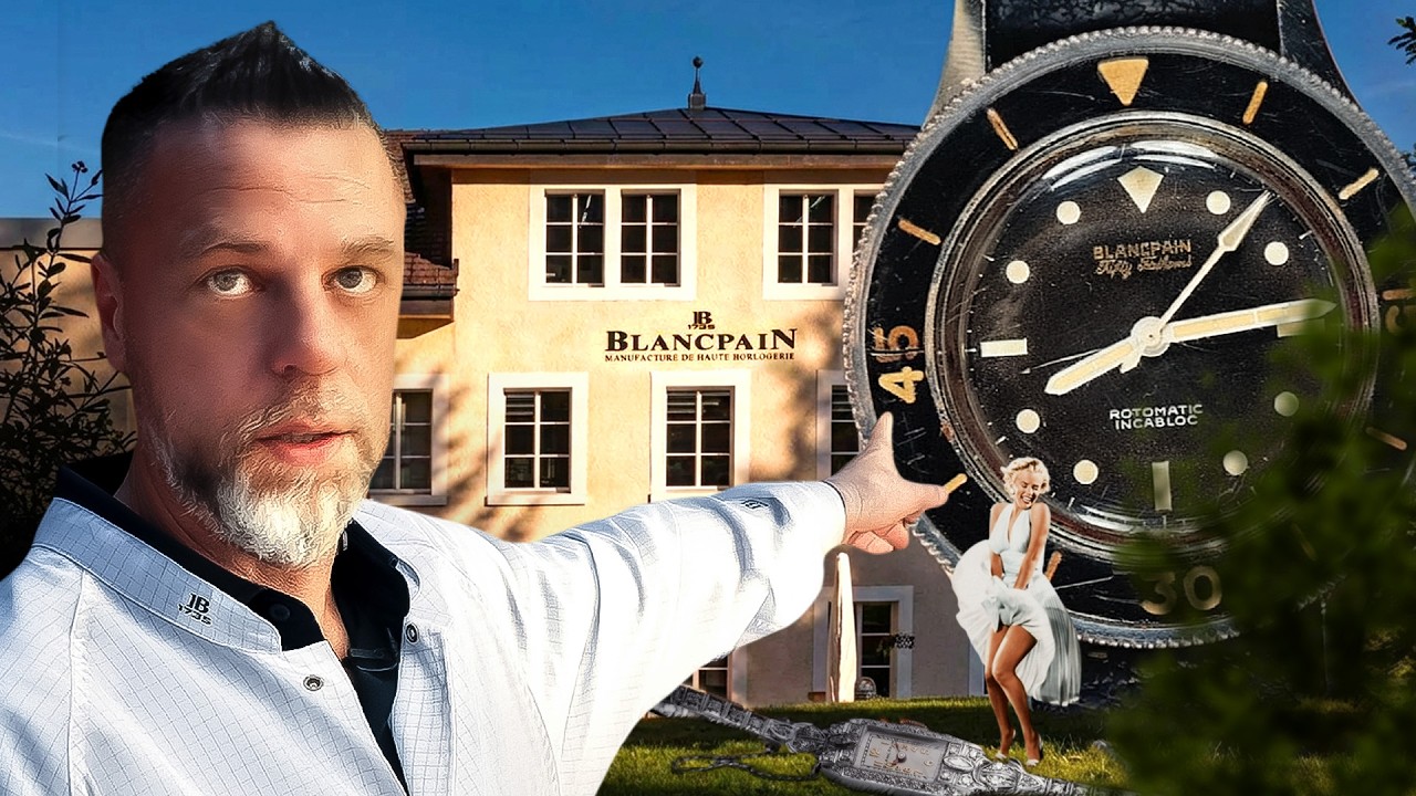 Roman Sharf Visits Blancpain’s Swiss Workshop!