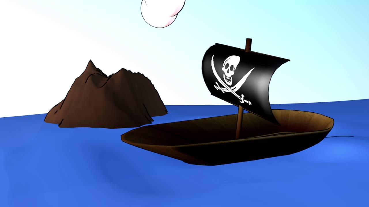 Pirate Ship Animation with Cinema4D