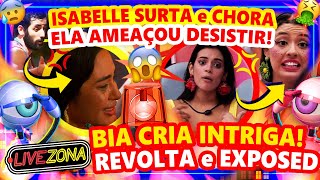 🔴BBB24 FESTA: ISABELLE TEM SURTO e AMEAÇA DESISTIR!🚨 ALANE SE REVOLTA com BEATRIZ e EXPÕE FALSIDADE🔥