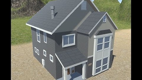 3ds Max House Modelling for Games - Unity3D