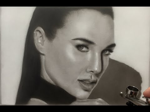 Airbrush portrait project