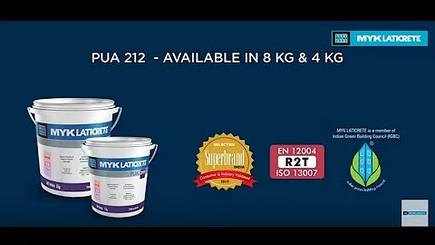 Install tiles on various substrates with PUA 212 – The Versatile Adhesive