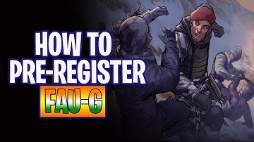 How to Pre-Register FAU-G game? | Problem solved | SID