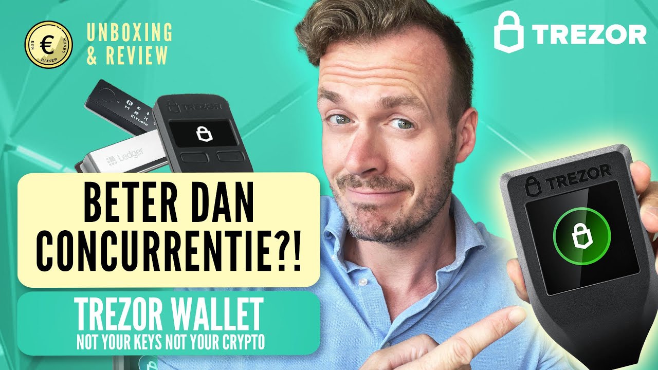 Trezor model one - Een veilige plek voor de private keys van jouw crypto  [afl 196]