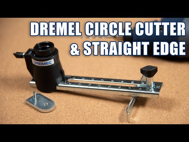 DREMEL Circle Cutter & Straight Edge Guide Test & Review -