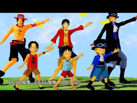 【MMDワンピ】とんとんまーえ【ＡＳＬ】