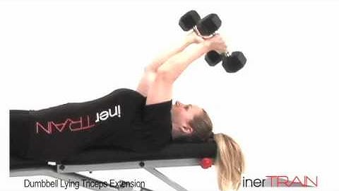 inerTRAIN triVANTAGE Video - Dumbbell Lying Triceps Extension