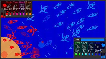 The Battle Of Navy #algodoo #marblerace #marblerun