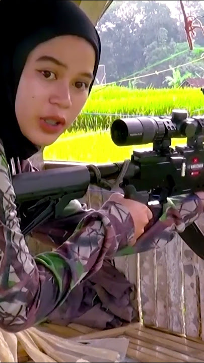 BANTU KAKEK USIR BURUNG PIPIT DI SAWAH  1 #snipercantik #hunting #snipercantik