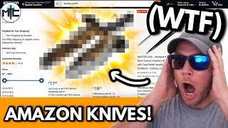 WEIRD AMAZON KNIVES! - I Spent OVER $200!!