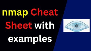 nmap cheat sheet with examples | nmap commands with examples on Kali Linux | updated 2024 screenshot 1