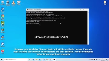 How to Completely Uninstall OneDrive From Windows 10