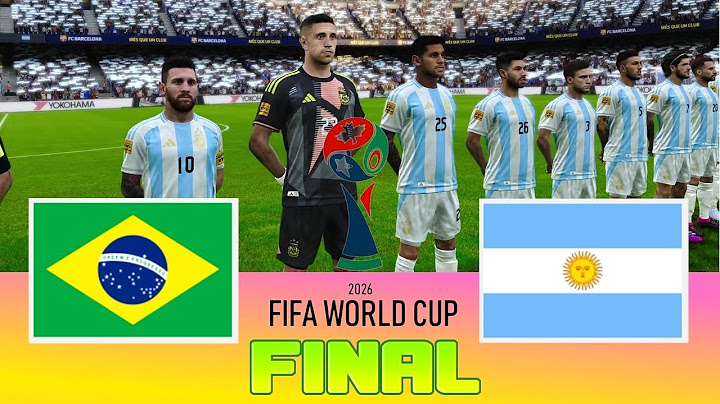 BRAZIL vs ARGENTINA - Final FIFA World Cup 2026 | Full Match All Goals | Football Match