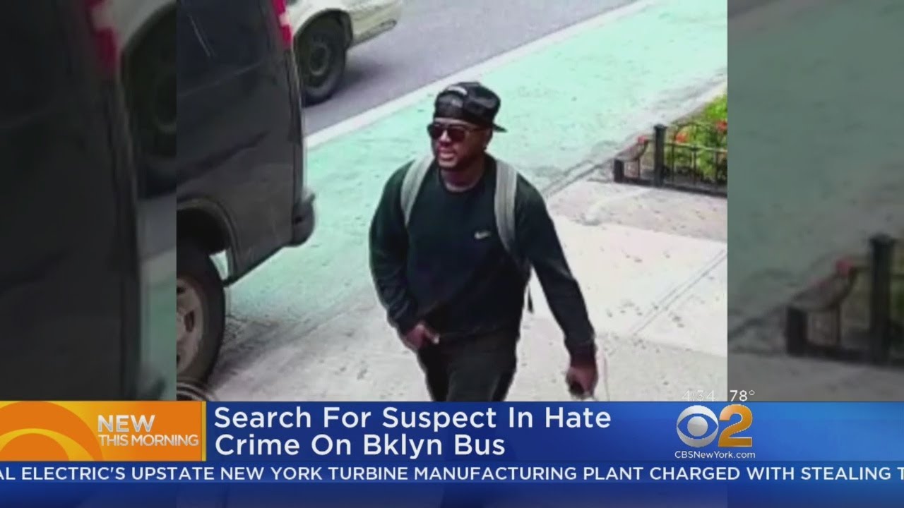 Search For Suspect In Alleged Hate Crime On Brooklyn Bus - YouTube
