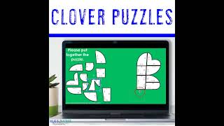 St. Patrick's Day Shamrock Puzzle for Elementary Kids